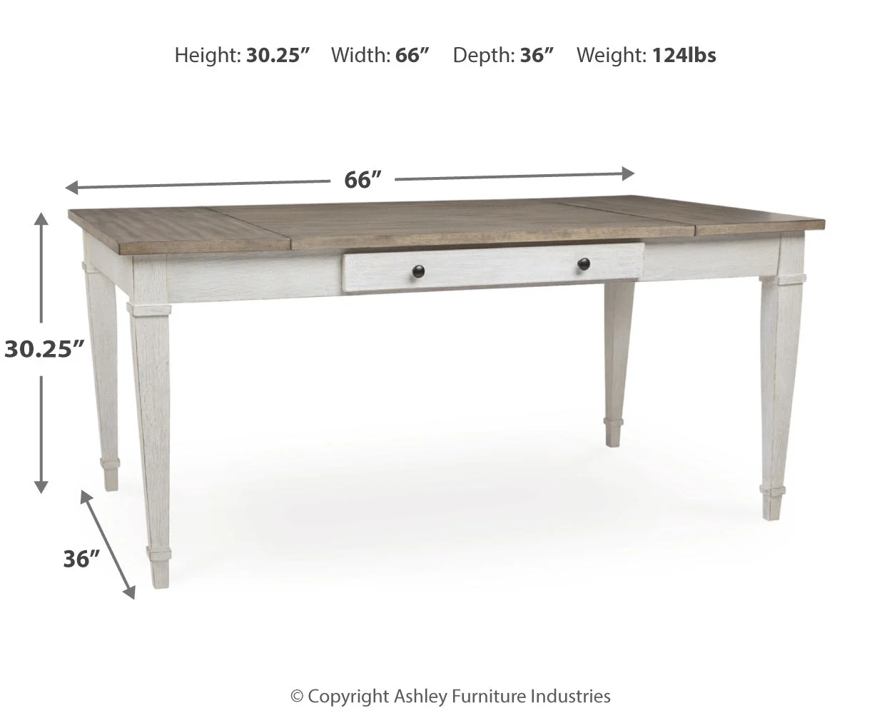 Skempton RECT DRM Table w/Storage - Image 4