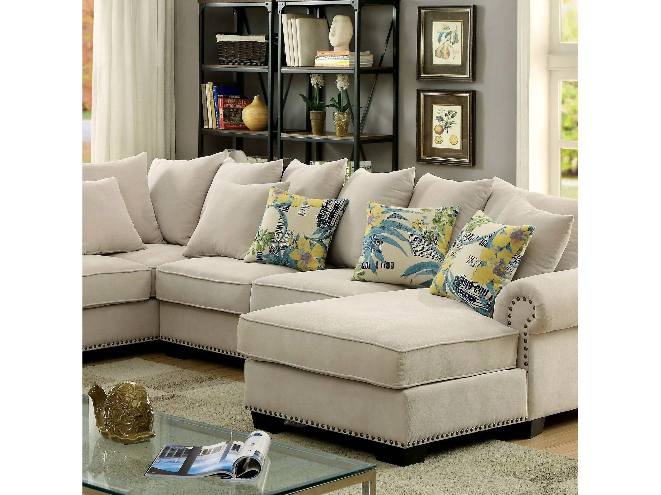 Skyler Beige Sectional