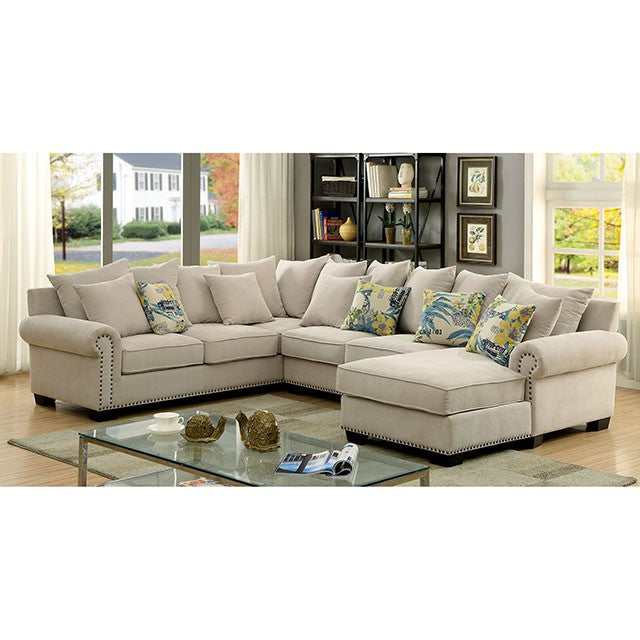 Skyler Beige Sectional - Image 2