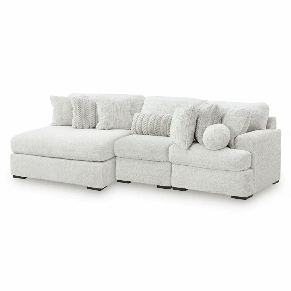 Snodoodle 3-Piece Sectional with Chaise - Image 2