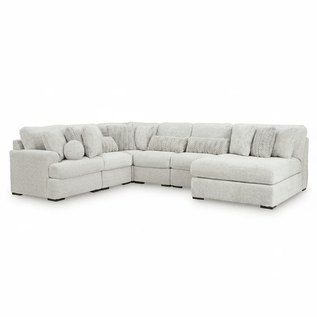 Snodoodle 6-Piece Sectional with Chaise - Image 2