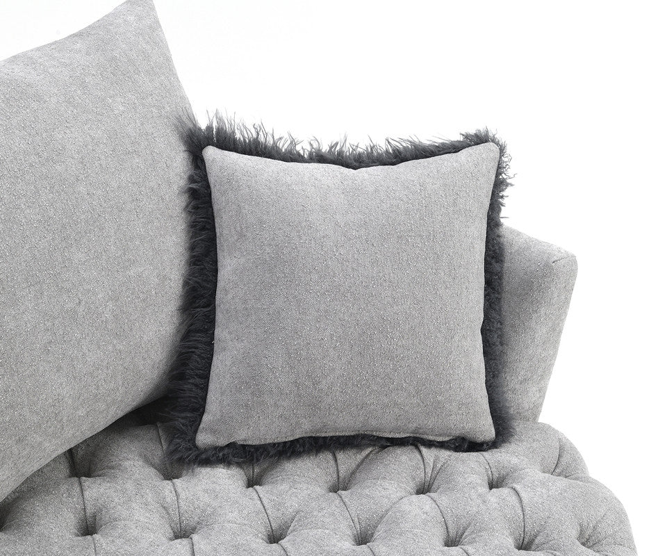 Sofi Light Gray Swivel Chair - Image 7