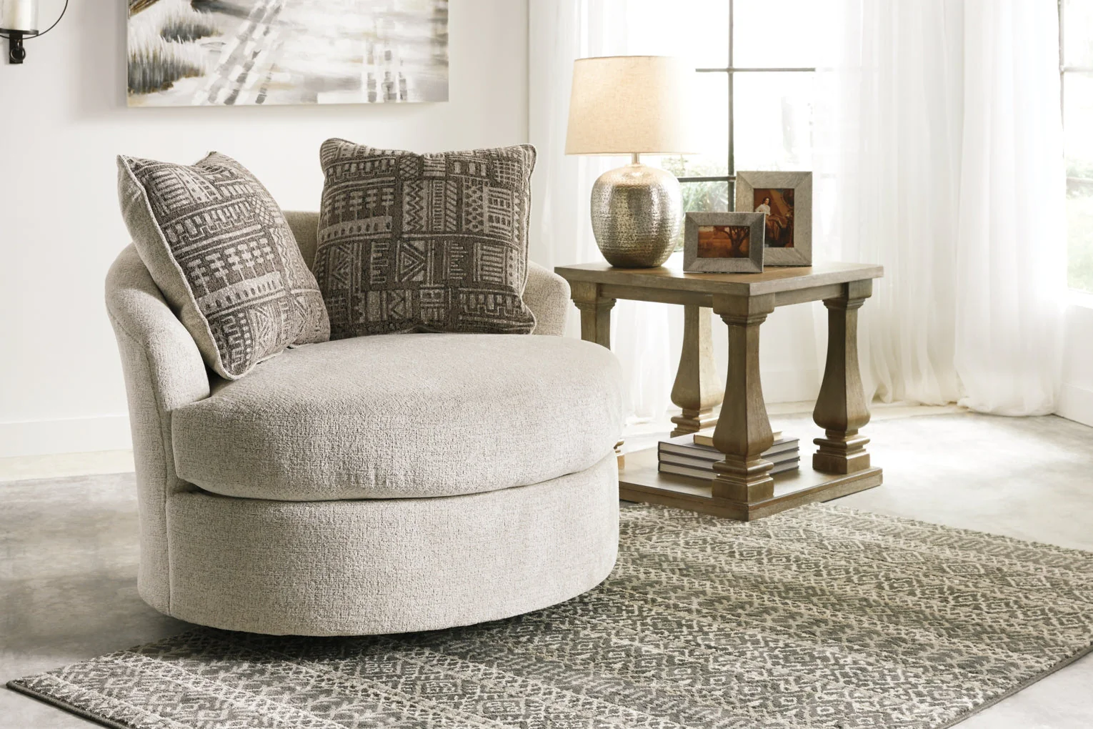 Soletren Swivel Accent Chair - Image 6
