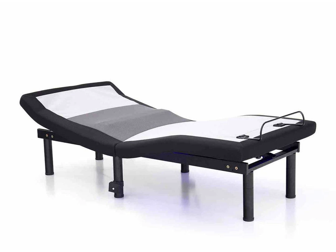Somnerside III Black/Gray/White Cal King Adjustable Bed Frame Base