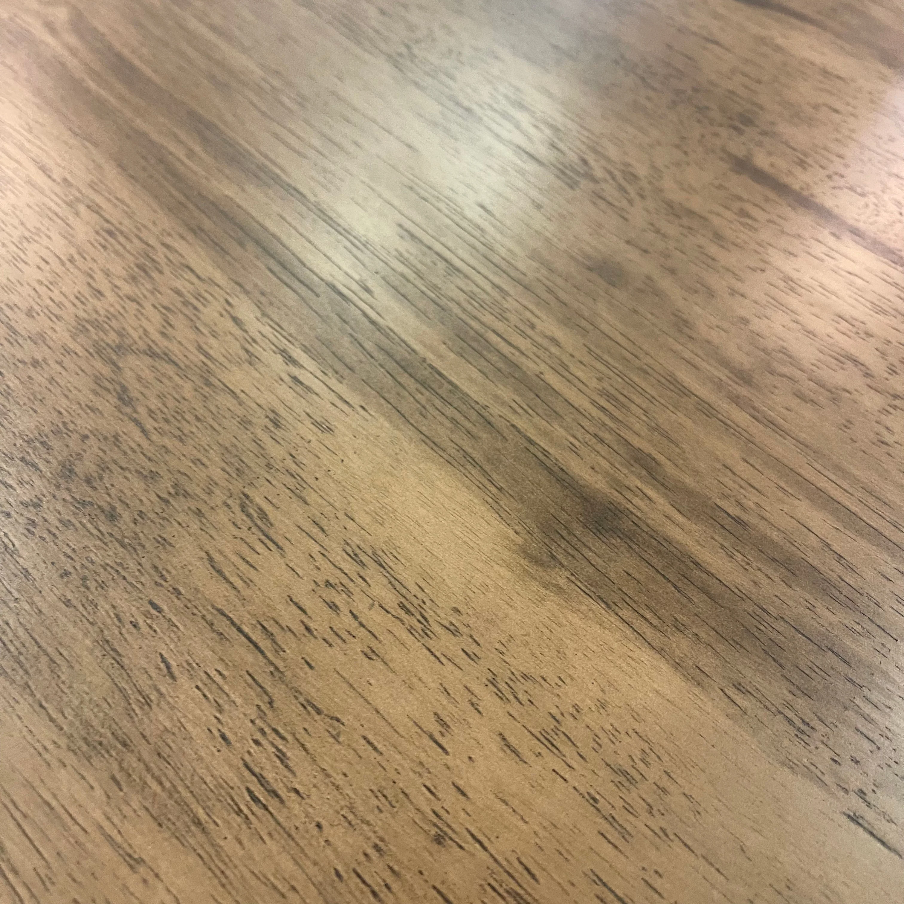 St Gallen Natural Tone & Light Gray Dining Table - Image 5