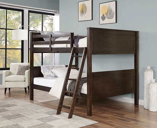 Stamos Walnut Full/Full Bunk Bed - Image 2