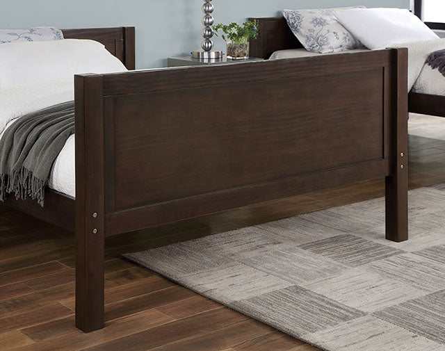 Stamos Walnut Full/Full Bunk Bed - Image 4