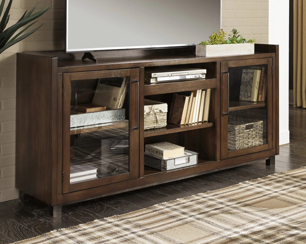 Starmore XL TV Stand w/Fireplace Option - Image 2