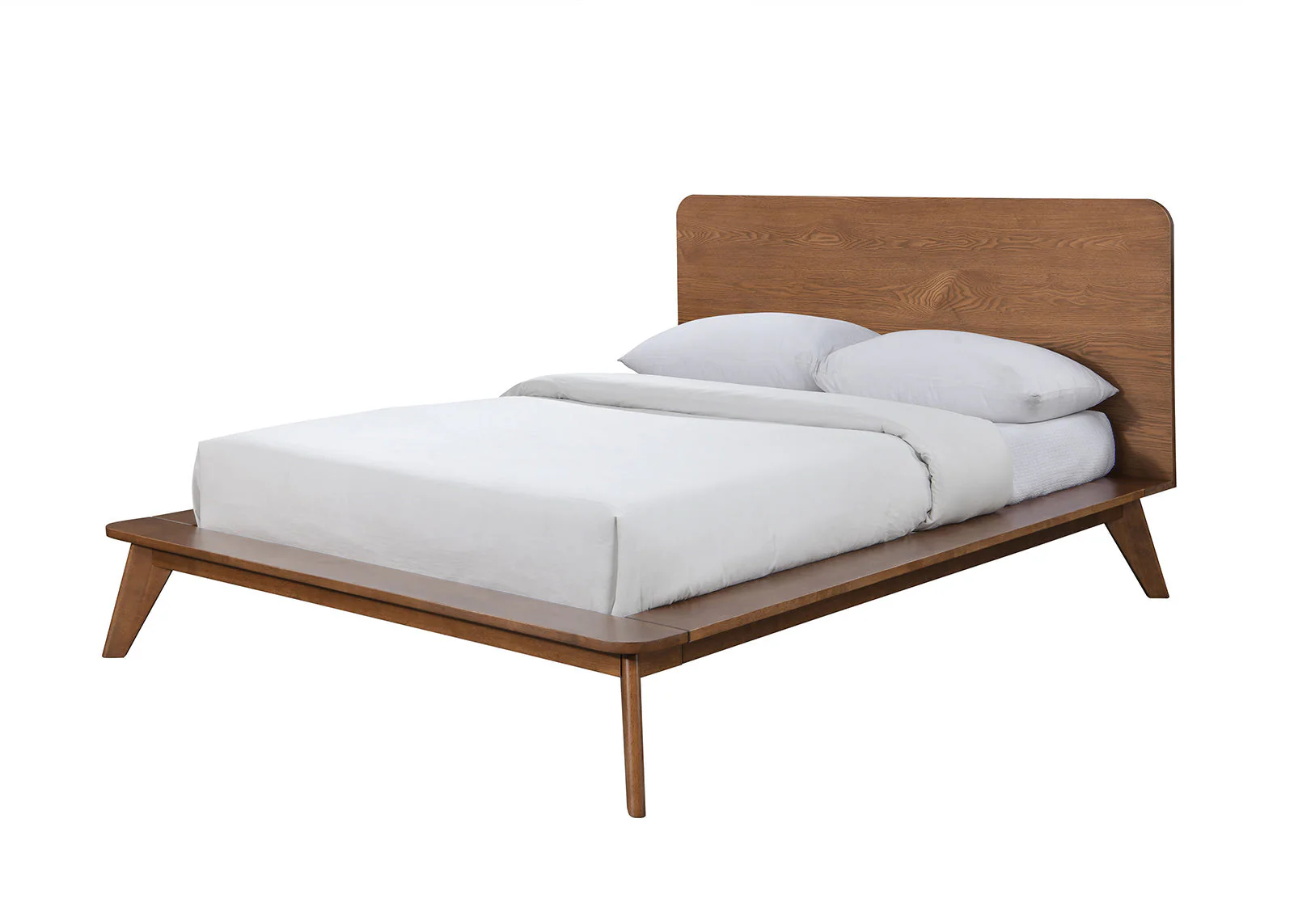 Stathelle Walnut 5 Pc. Queen Bedroom Set w/ Chest - Image 2