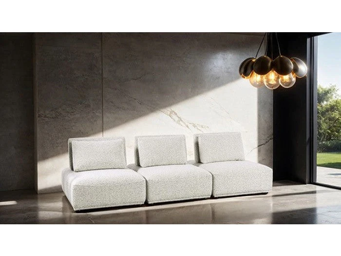 Stavanger Light Gray 3-Seater