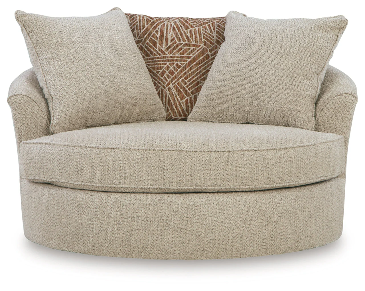 Steelwater Retreat Oversized Swivel Accent Chair - Image 3