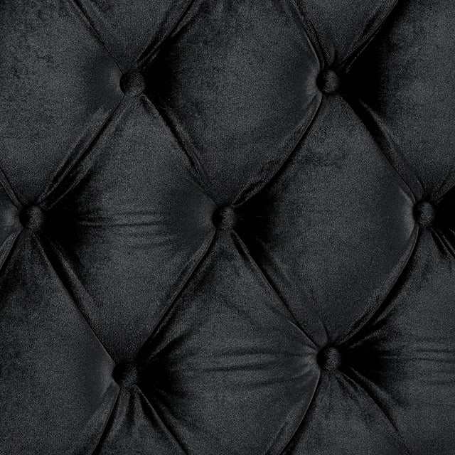 Stefania Black Eastern King Bed - Image 5