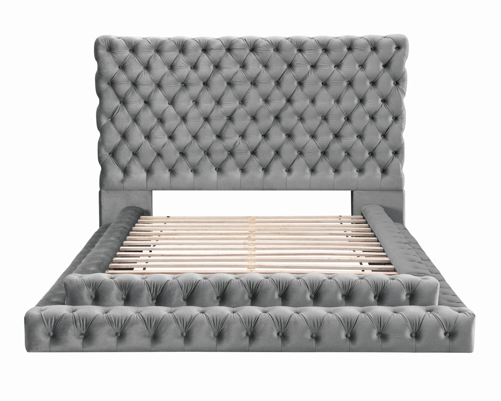 Stefania Gray 4 Pc. Queen Bedroom Set - Image 3