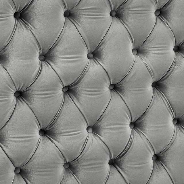 Stefania Gray Eastern King Bed - Image 4