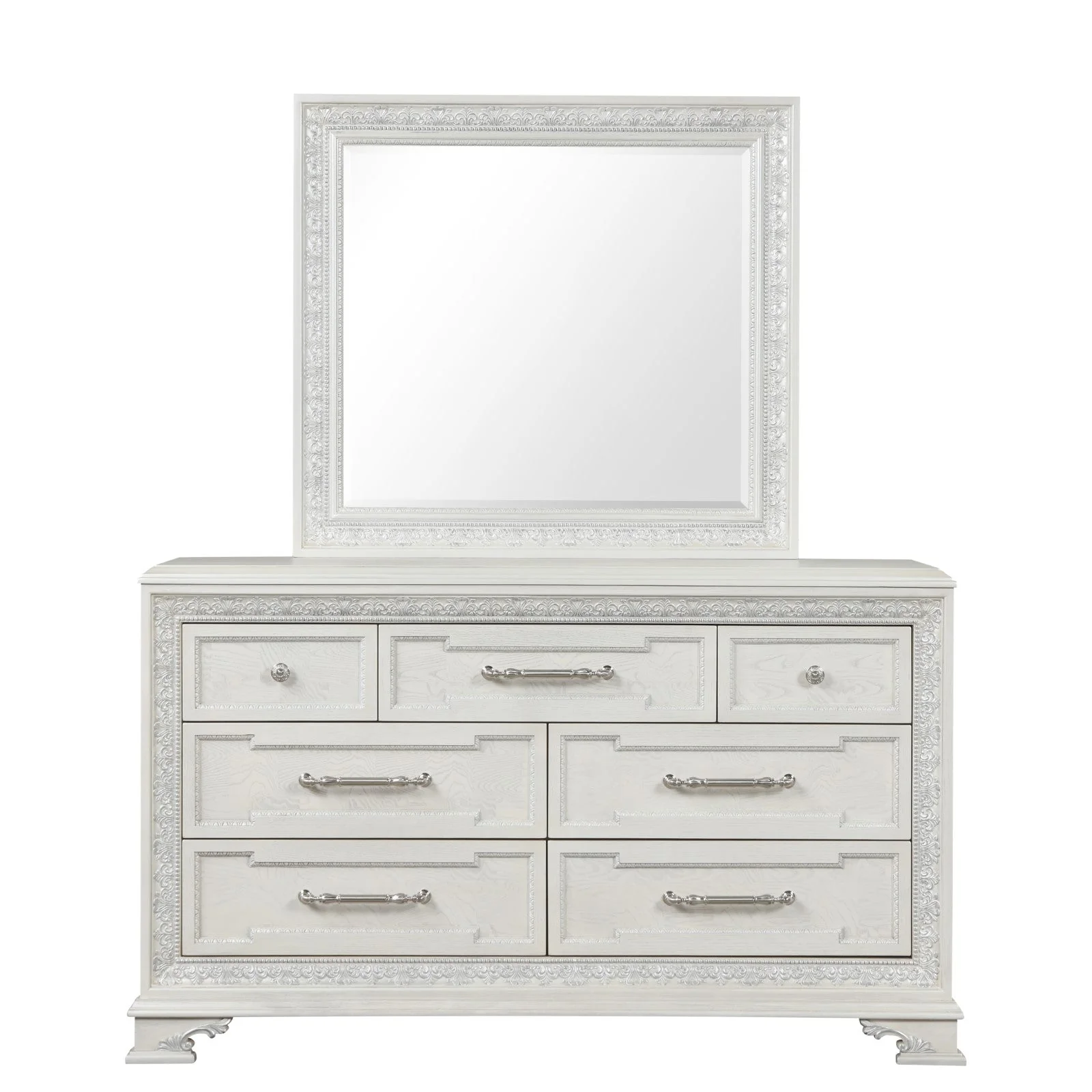 Stella Mia Creamy White Dresser - Image 3