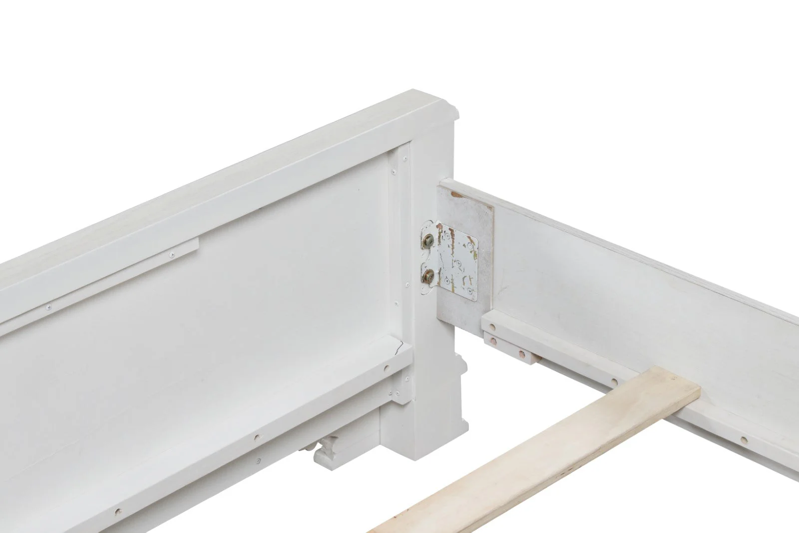 Stella Mia Creamy White Queen Full Bed - Image 6