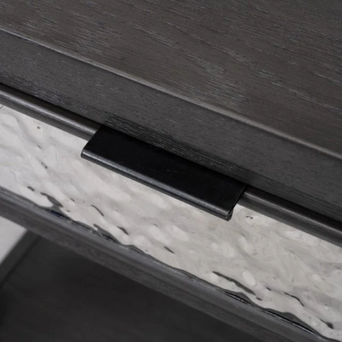 Sterling West Ash Gray Chairside Table - Image 7