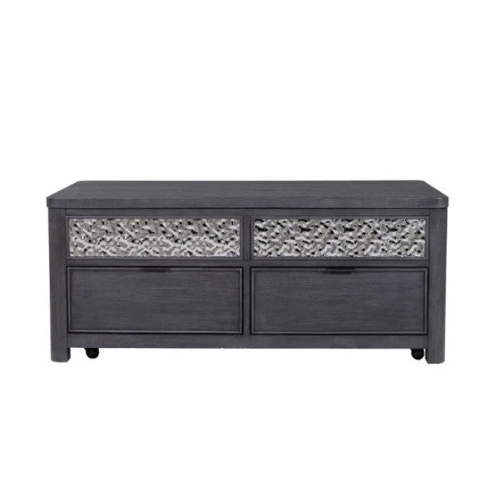 Sterling West Ash Gray Coffee Table - Image 3