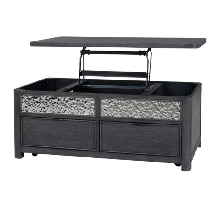 Sterling West Ash Gray Coffee Table - Image 4