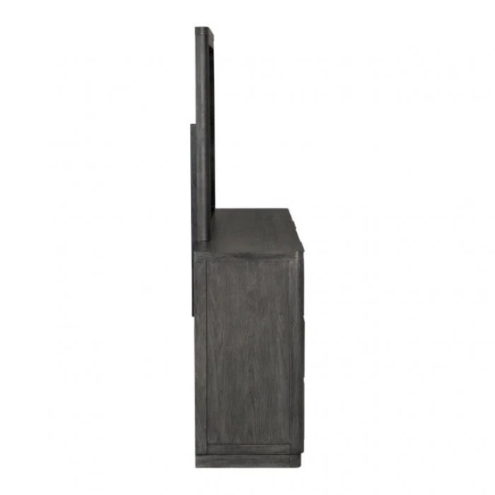 Sterling West Ash Gray Dresser - Image 4