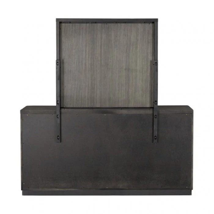 Sterling West Ash Gray Dresser - Image 6