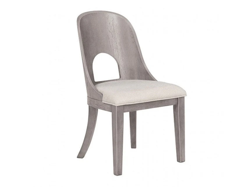 Sterling WestWhite Oak/Beige Side Chair