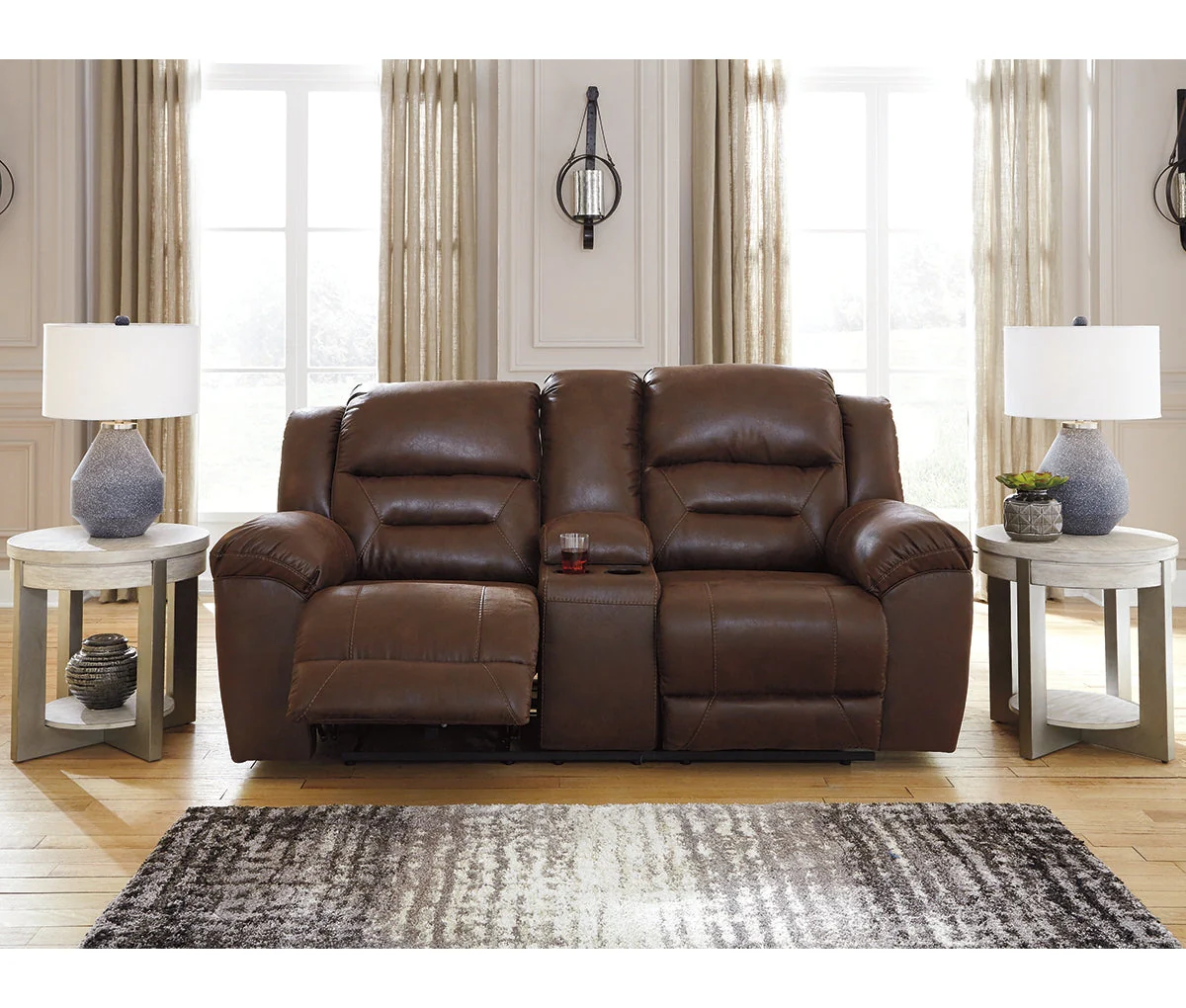 Stoneland DBL Reclining Loveseat - Image 3