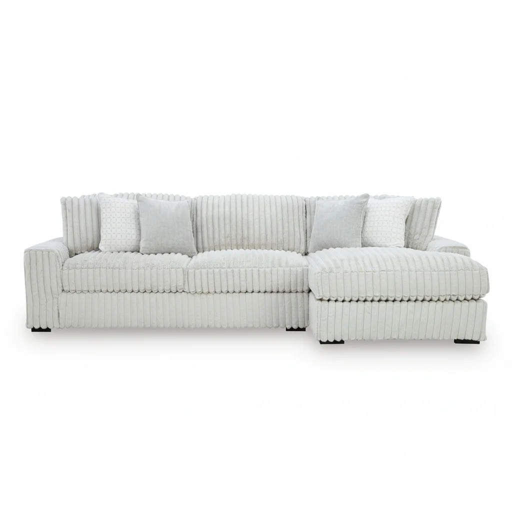 Stupendous 2-Piece Sectional with Chaise