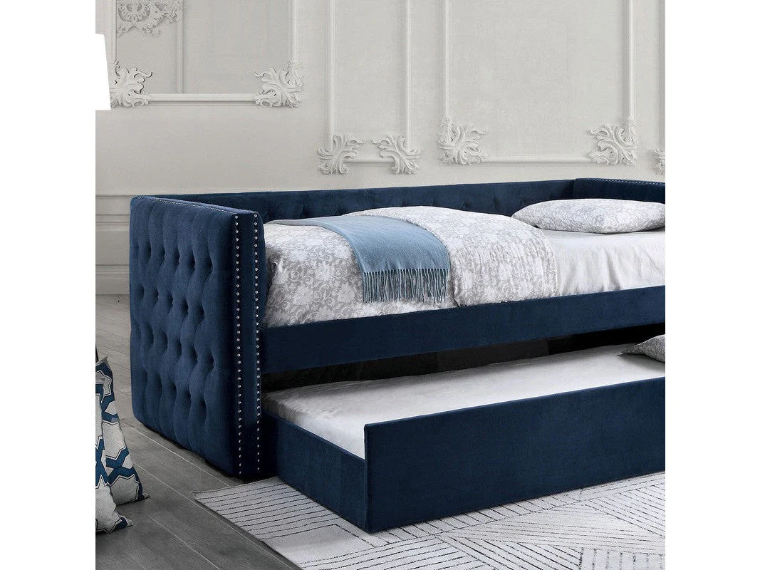 Susanna Navy Daybed w/ Trundle
