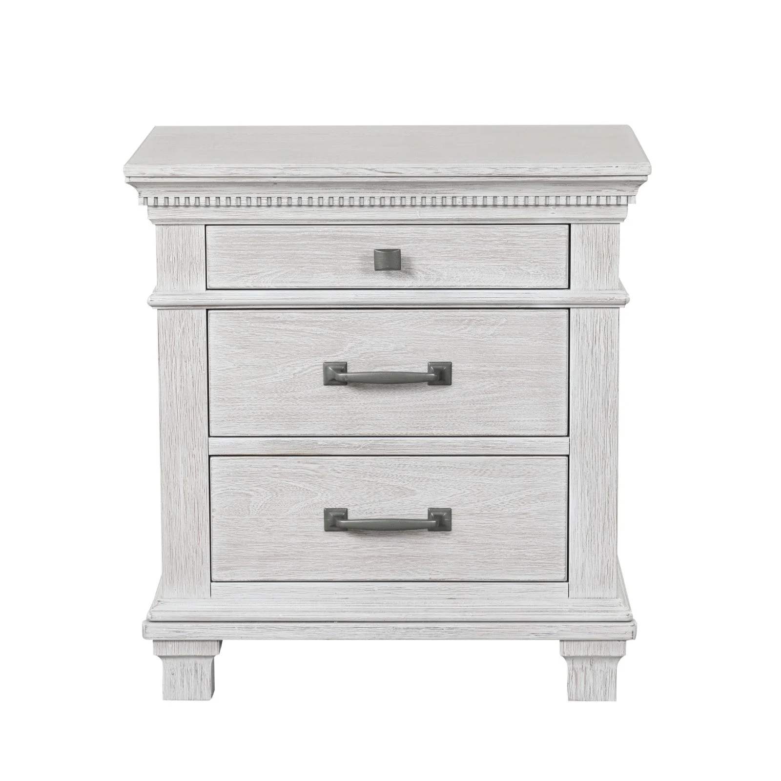 Swanley Weathered Gray Nightstand - Image 3