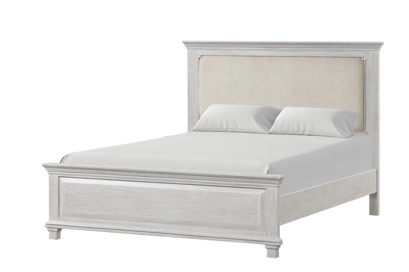 Swanley Weathered Gray Queen 4 Piece Bedroom Set - Image 2