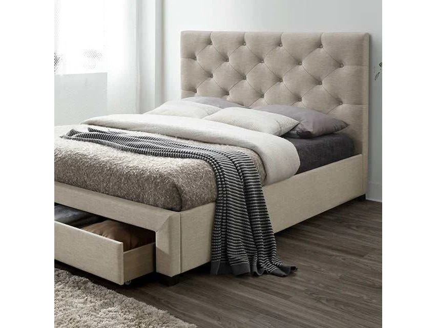 Sybella Beige California King Bed - Image 2