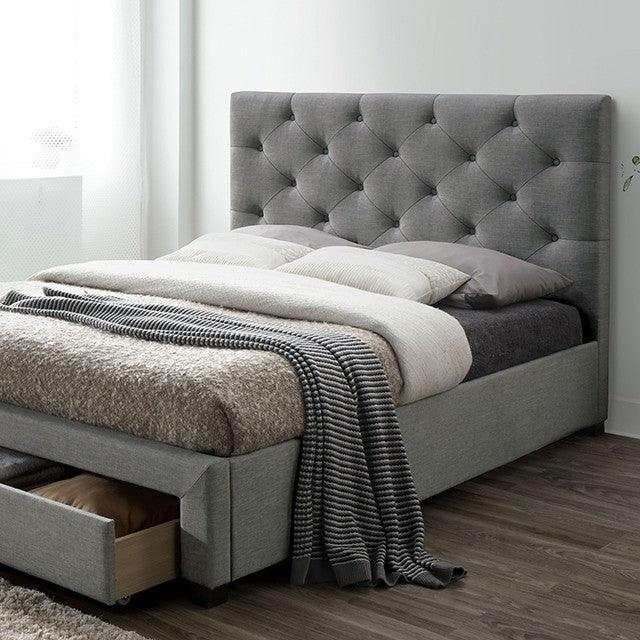 Sybella Gray UPH Twin Bed w/ Storage - Image 2