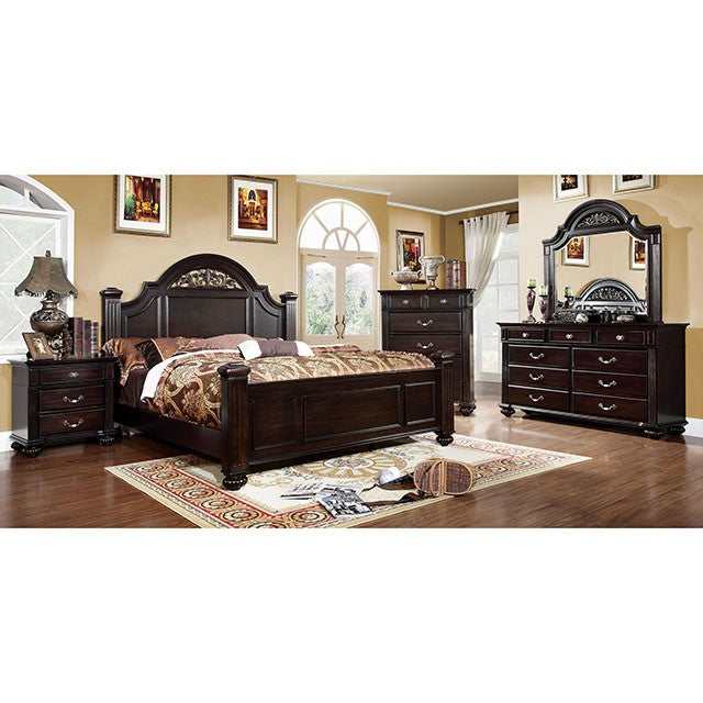 Syracuse Dark Walnut California King Bed - Image 2
