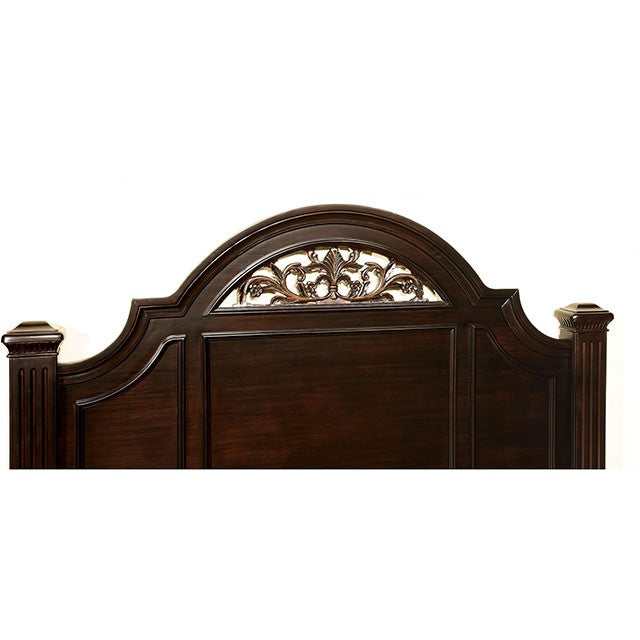 Syracuse Dark Walnut California King Bed - Image 3