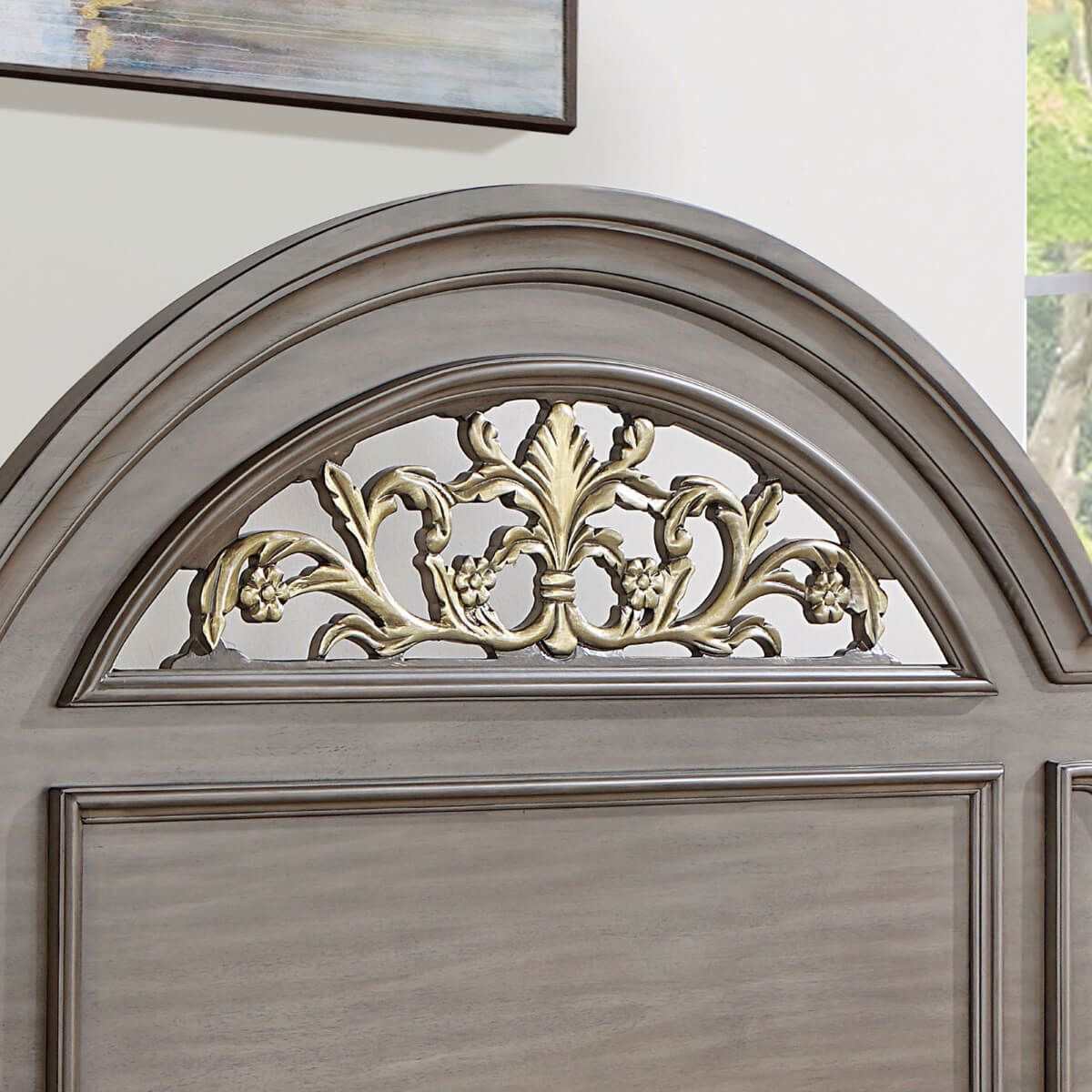 Syracuse Gray Cal. King Bed - Image 2