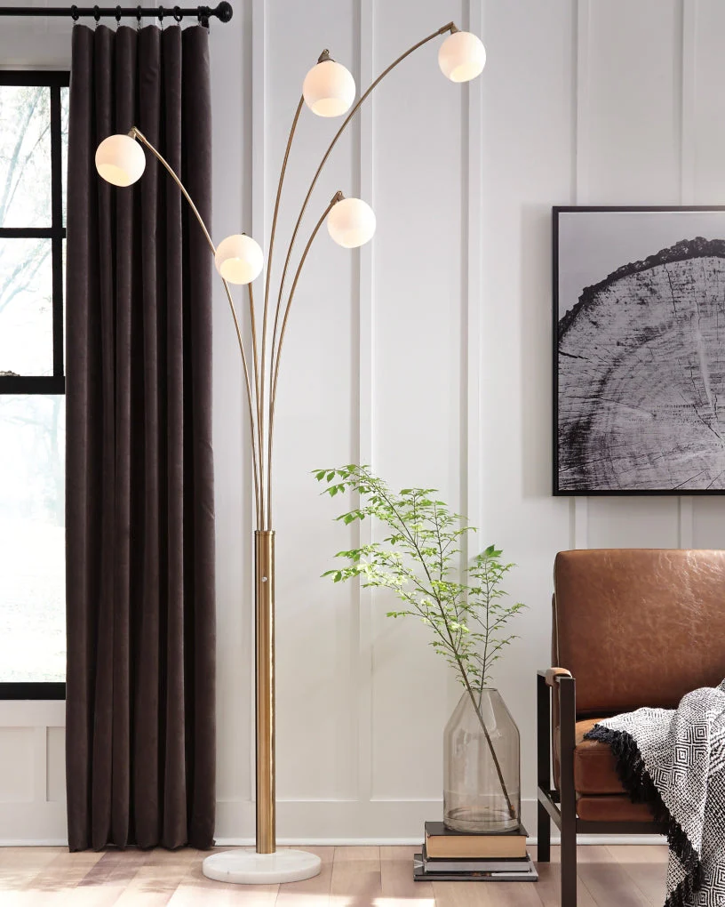 Taliya Metal Arc Lamp - Image 2
