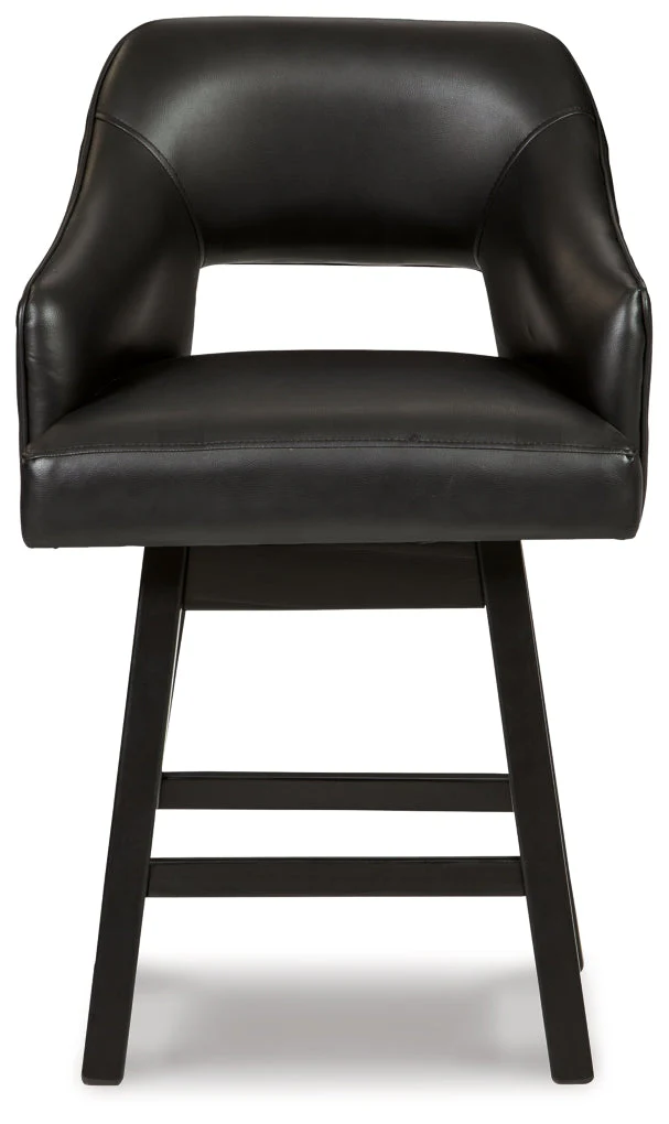 Tallenger Upholstered Swivel Barstool - Image 5
