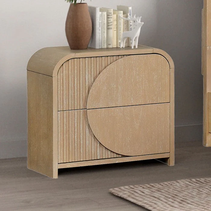 Tangentry Natural Queen 4 Piece Bedroom Set - Image 6