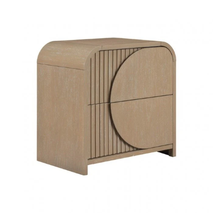 Tangentry Natural Queen 5 Piece Bedroom Set w/2 Nightstands - Image 8