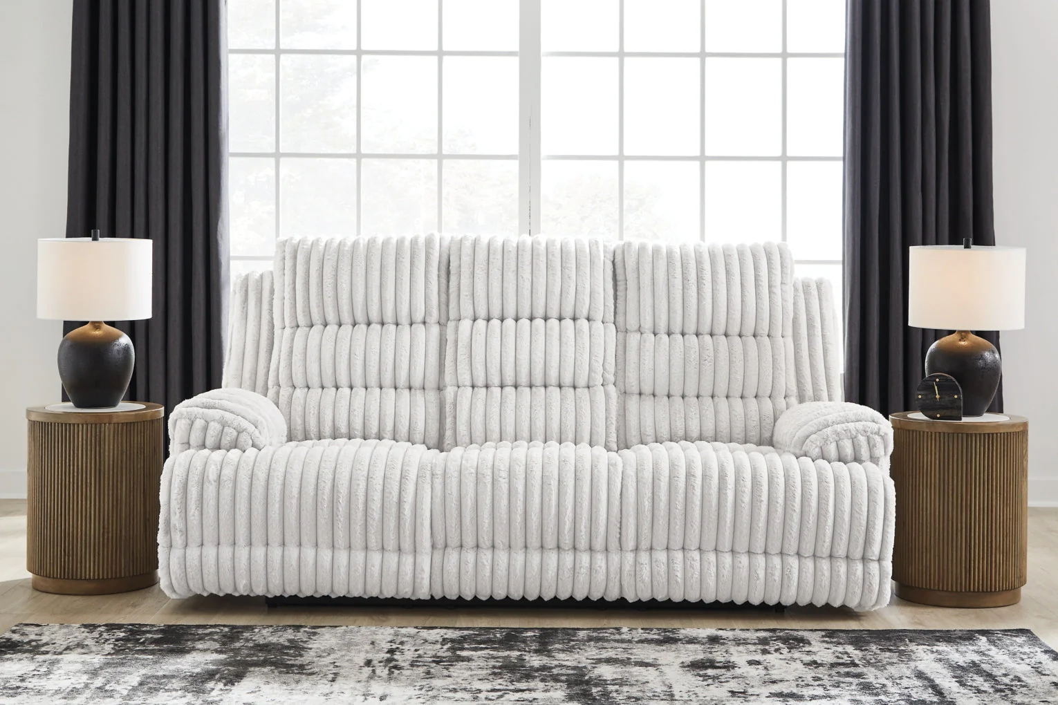 Technique Reclining Power Sofa w/Drop Down Table - Image 2