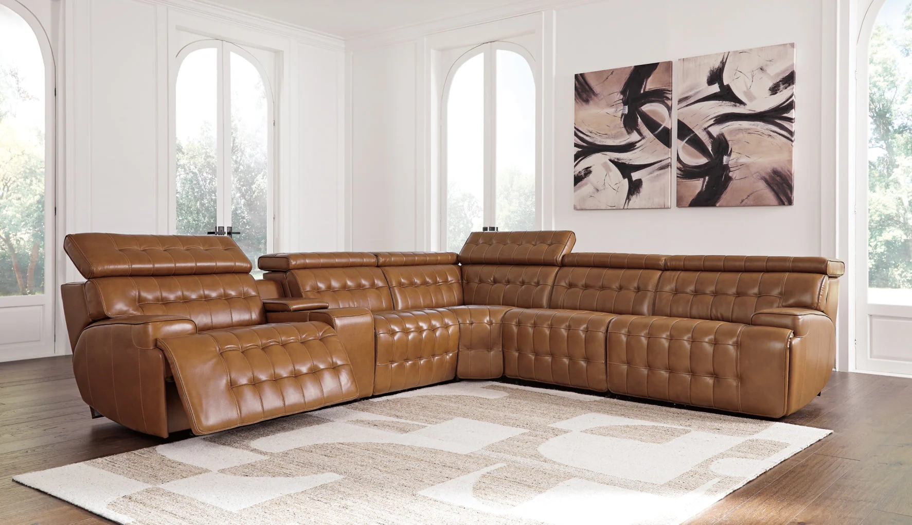 Temmpton 6-Piece Power Reclining Sectional - Image 2