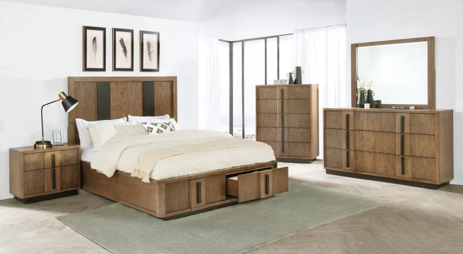 Terrace Dresser Mirror Ash Brown - Image 6