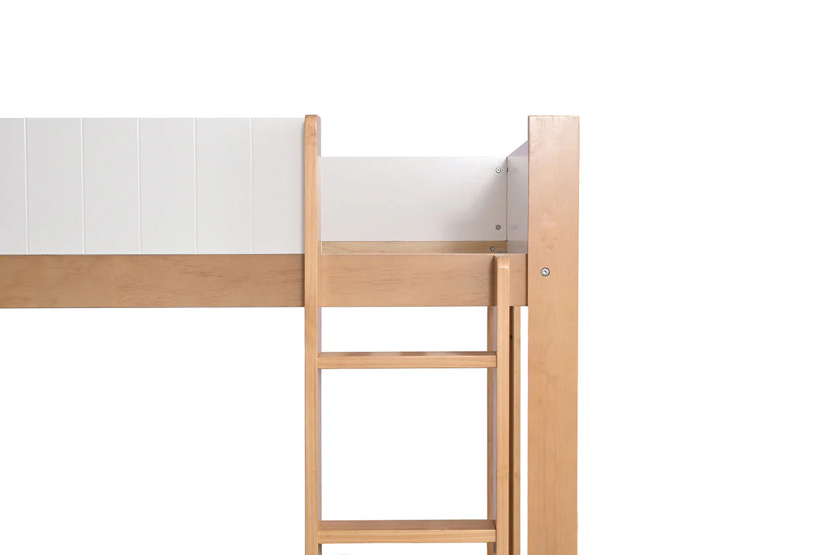 Terri White/Natural Twin/Twin Bunk Bed - Image 5