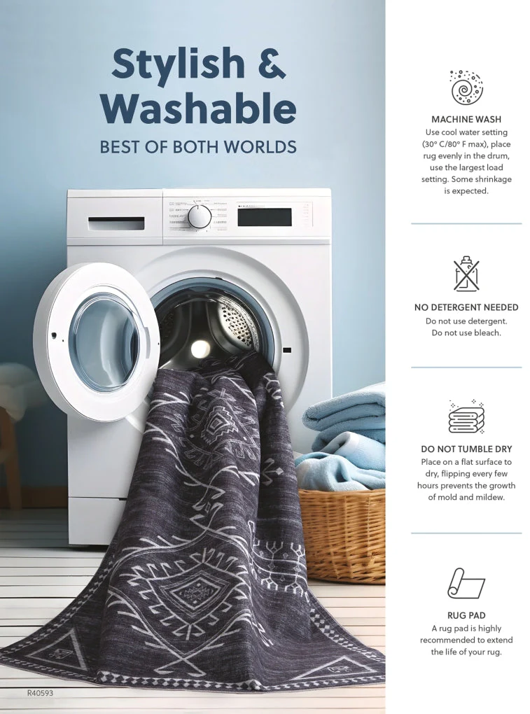 Thomwith Washable Rug - Image 6