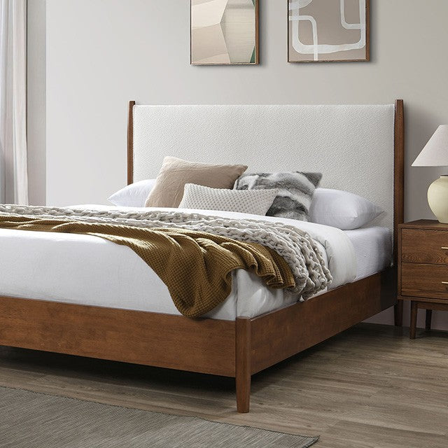 Thusis Walnut/Beige 5 Pc. Queen Bedroom Set w/ 2NS - Image 3