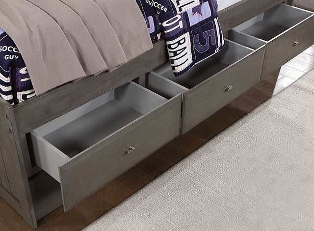 Tibalt Dark Gray Twin DayBed w/ Trundle - Image 3