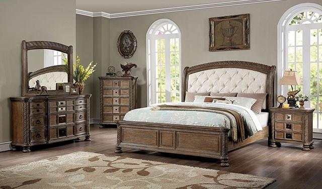 Timandra Rustic Natural Tone Nightstand - Image 4