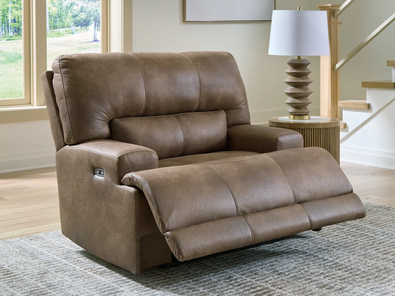 Time-Piece Power Recliner/Adjustable Headrest - Image 6