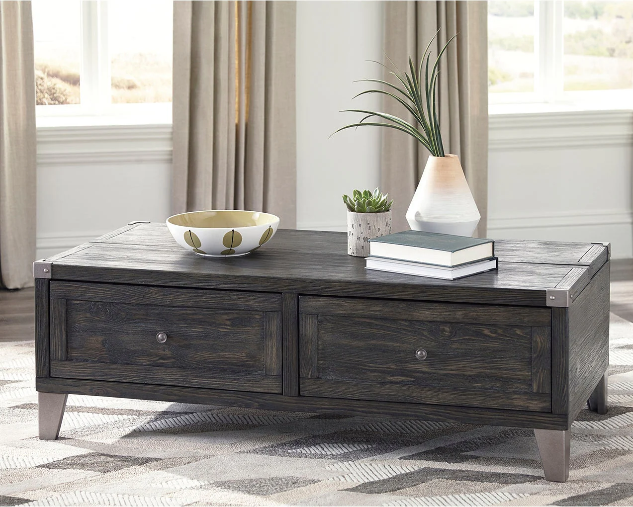 Todoe Lift Top Cocktail Table - Image 2
